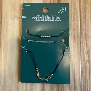 Wild fable ankle bracelets